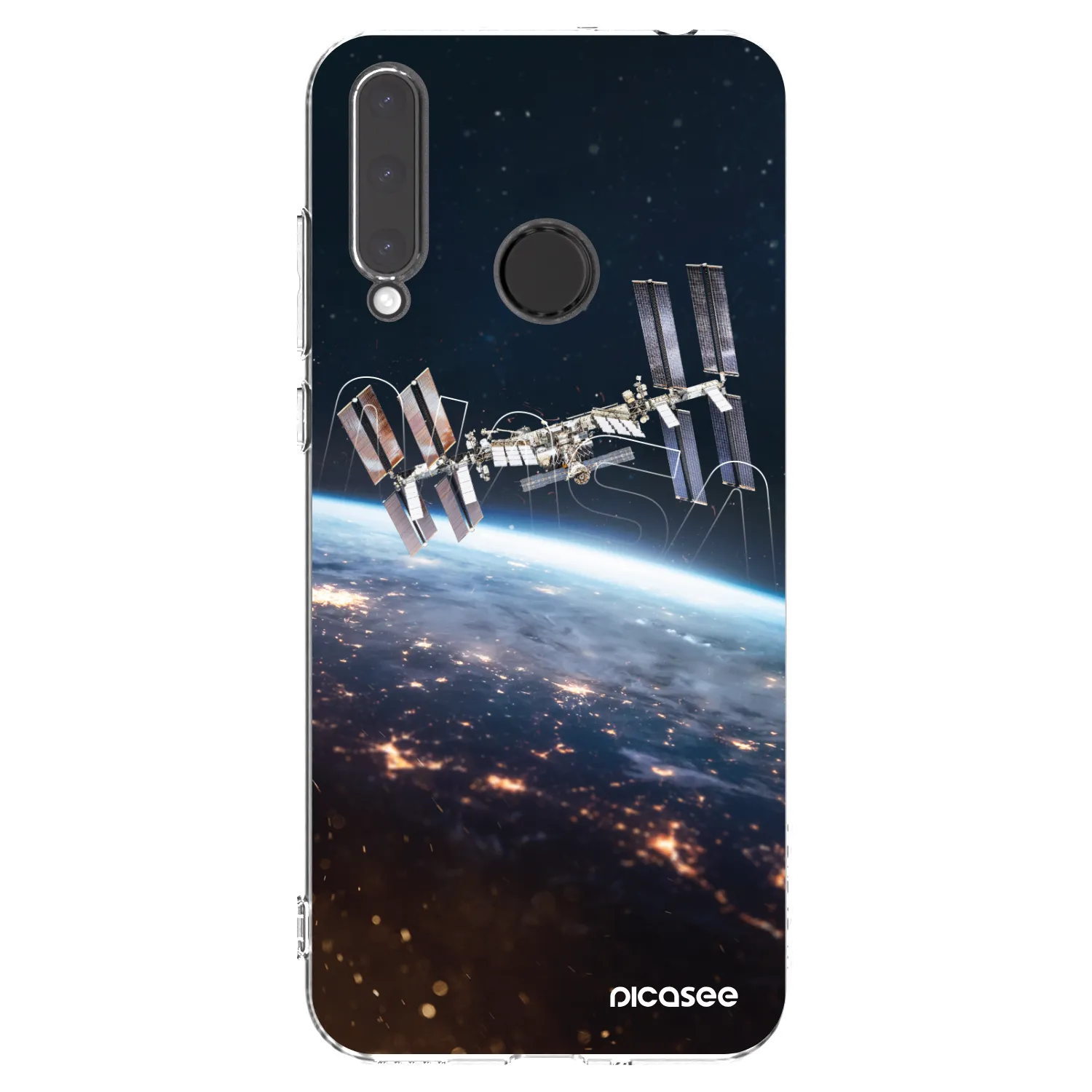 Picasee Honor 20 Lite Hülle - Transparentes Silikon - Station