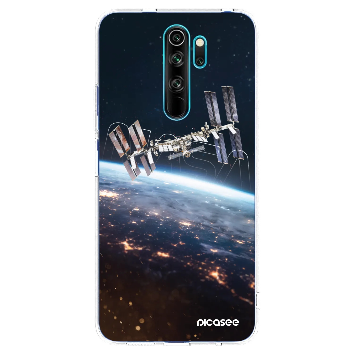 Picasee Xiaomi Redmi Note 8 Pro Hülle - Transparentes Silikon - Station