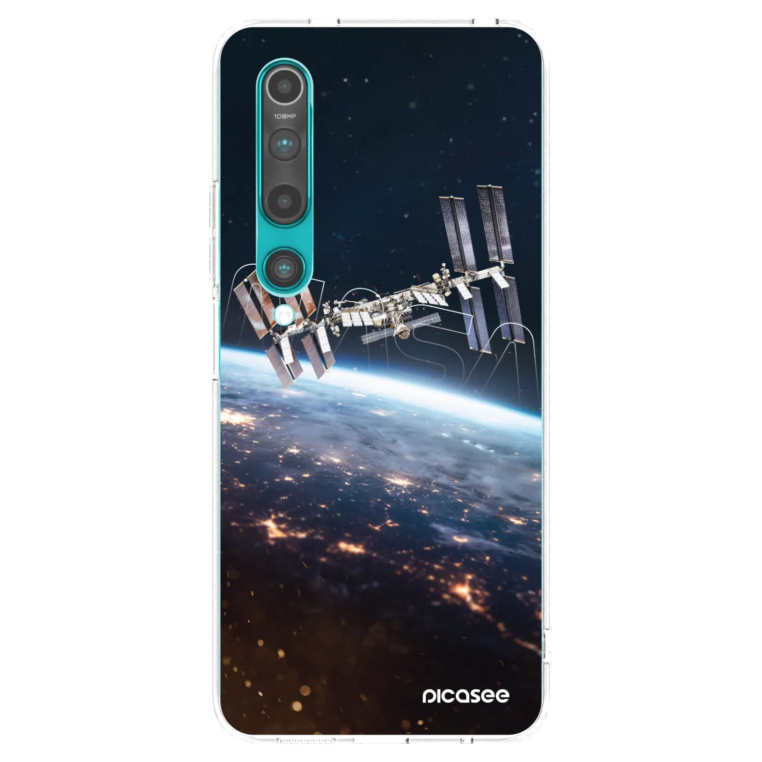 Picasee Xiaomi Mi 10 Hülle - Transparentes Silikon - Station