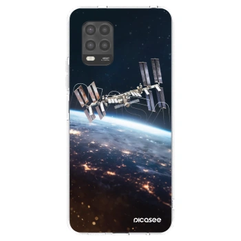 Picasee Xiaomi Mi 10 Lite Hülle - Transparentes Silikon - Station