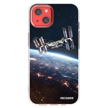 Picasee Apple iPhone 13 Hülle - Transparentes Silikon - Station