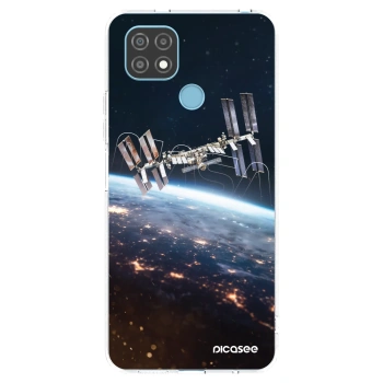 Picasee Realme C21 Hülle - Transparentes Silikon - Station