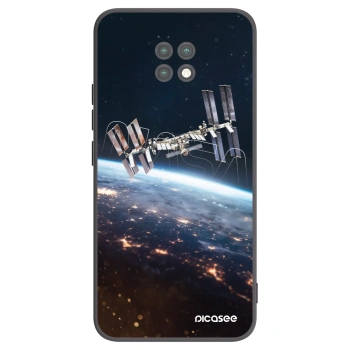 Picasee Xiaomi Redmi Note 9T Hülle - Schwarzes Silikon - Station