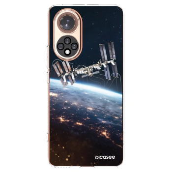 Picasee Honor 50 5G Hülle - Transparentes Silikon - Station