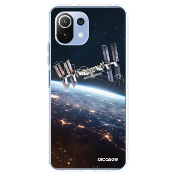 Picasee Xiaomi 11 Lite 5G NE Hülle - Transparentes Silikon - Station