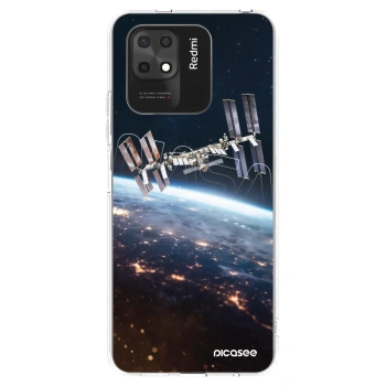 Picasee Xiaomi Redmi 10C Hülle - Transparentes Silikon - Station