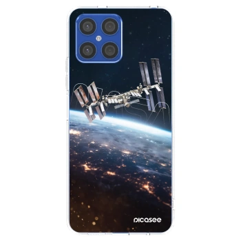 Picasee Honor X8 4G Hülle - Transparentes Silikon - Station