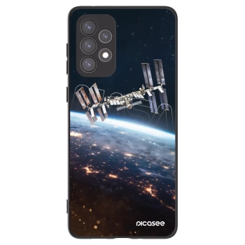 Picasee Samsung Galaxy A73 5G Hülle - Schwarzes Silikon - Station