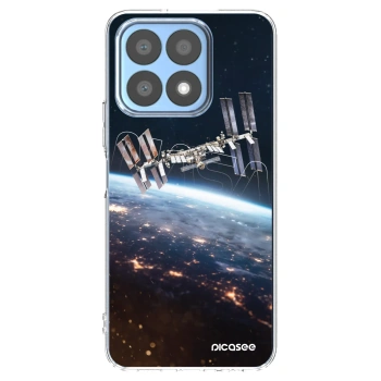 Picasee Honor X8a Hülle - Transparentes Silikon - Station