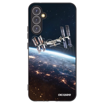 Picasee Samsung Galaxy A34 5G A346B Hülle - Schwarzes Silikon - Station