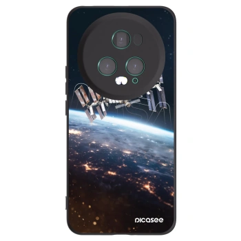 Picasee Honor Magic5 Pro Hülle - Schwarzes Silikon - Station