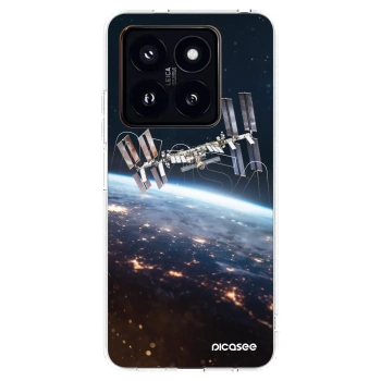 Picasee Xiaomi 14 Pro Hülle - Transparentes Silikon - Station