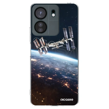 Picasee Xiaomi Redmi 13C 4G Hülle - Transparentes Silikon - Station