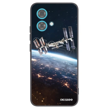 Picasee Motorola Edge 40 Neo Hülle - Schwarzes Silikon - Station