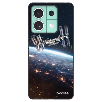 Picasee Xiaomi Redmi Note 13 5G Hülle - Schwarzes Silikon - Station