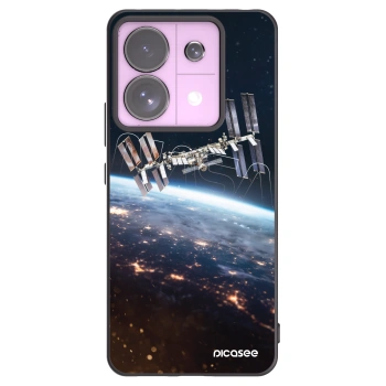 Picasee Xiaomi Redmi Note 13 Pro 5G Hülle - Schwarzes Silikon - Station