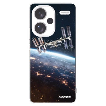 Picasee Xiaomi Redmi Note 13 Pro+ 5G Hülle - Transparentes Silikon - Station