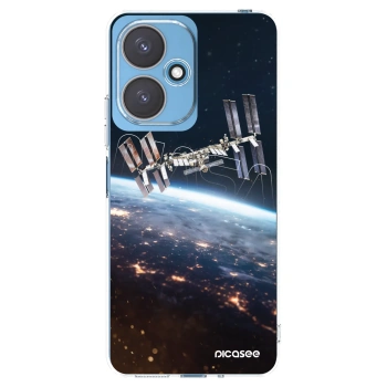 Picasee Xiaomi Redmi 13C 5G Hülle - Transparentes Silikon - Station