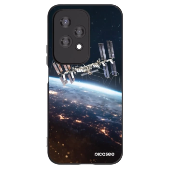 Picasee Honor 200 Lite Hülle - Schwarzes Silikon - Station