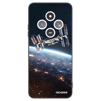 Picasee Xiaomi Redmi 14C Hülle - Schwarzes Silikon - Station