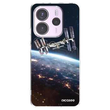 Picasee Xiaomi Redmi Note 14 4G Hülle - Transparentes Silikon - Station