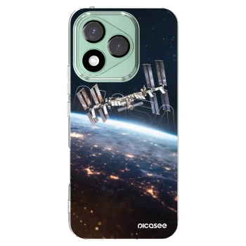 Picasee Honor 400 Lite 5G Hülle - Transparentes Silikon - Station