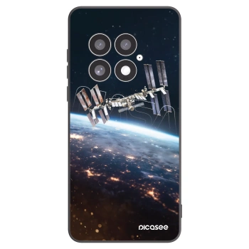 Picasee OnePlus 13 5G Hülle - Schwarzes Silikon - Station