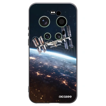 Picasee Xiaomi 17 Ultra Hülle - Schwarzes Silikon - Station