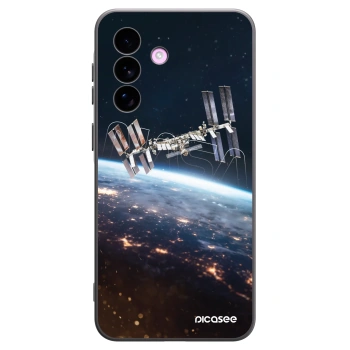 Picasee Samsung Galaxy A57 5G Hülle - Schwarzes Silikon - Station