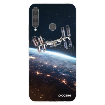 Picasee Huawei P40 Lite E Hülle - Transparentes Silikon - Station