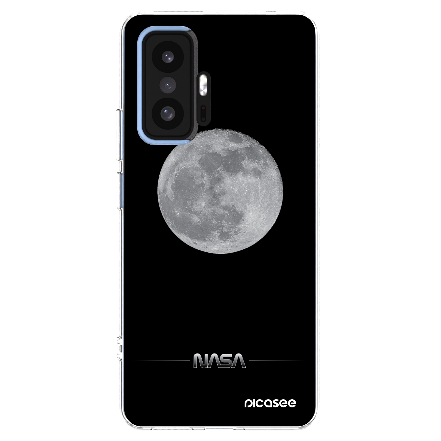 Picasee Xiaomi 11T Hülle - Transparentes Silikon - Moon Minimal