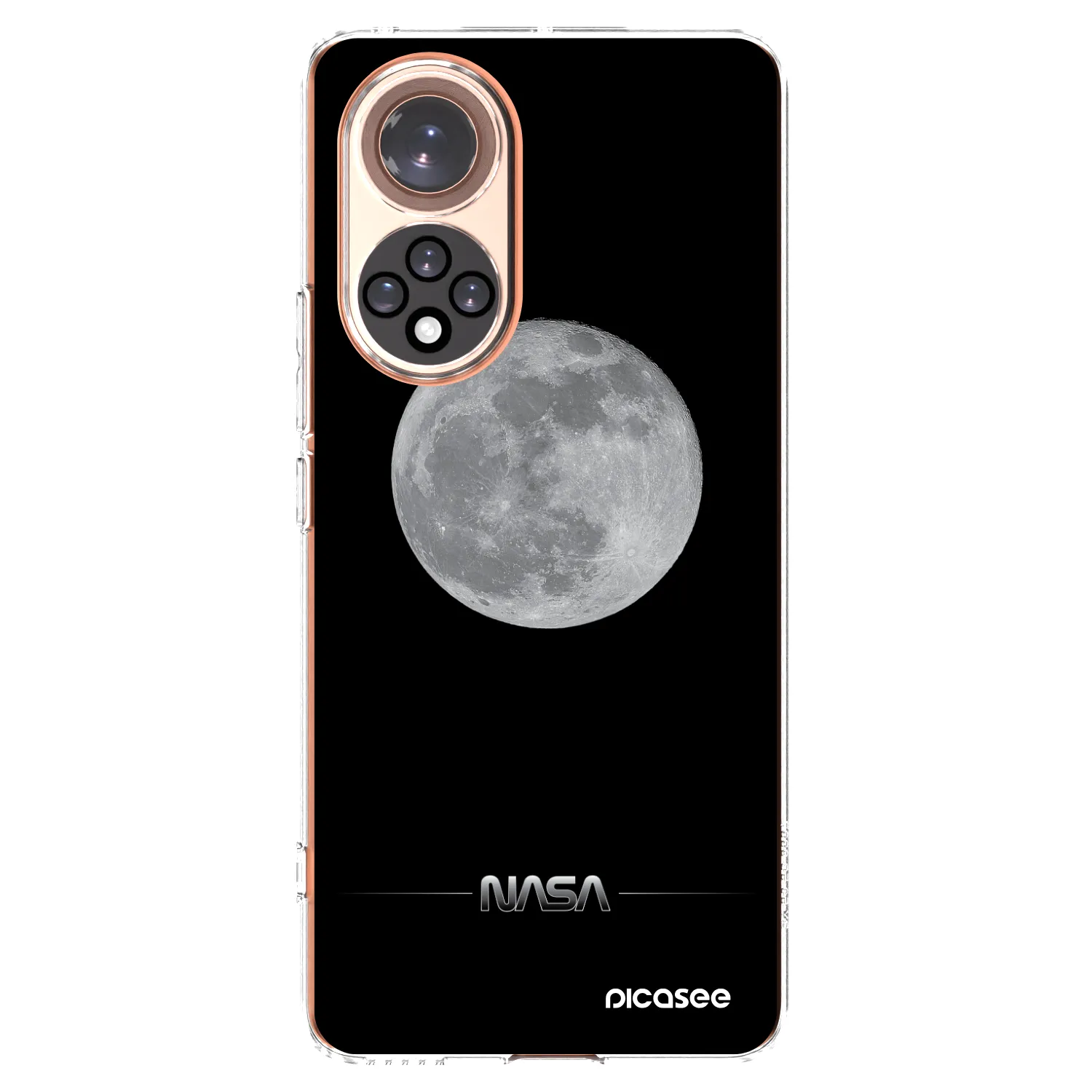 Picasee Huawei Nova 9 Hülle - Transparentes Silikon - Moon Minimal