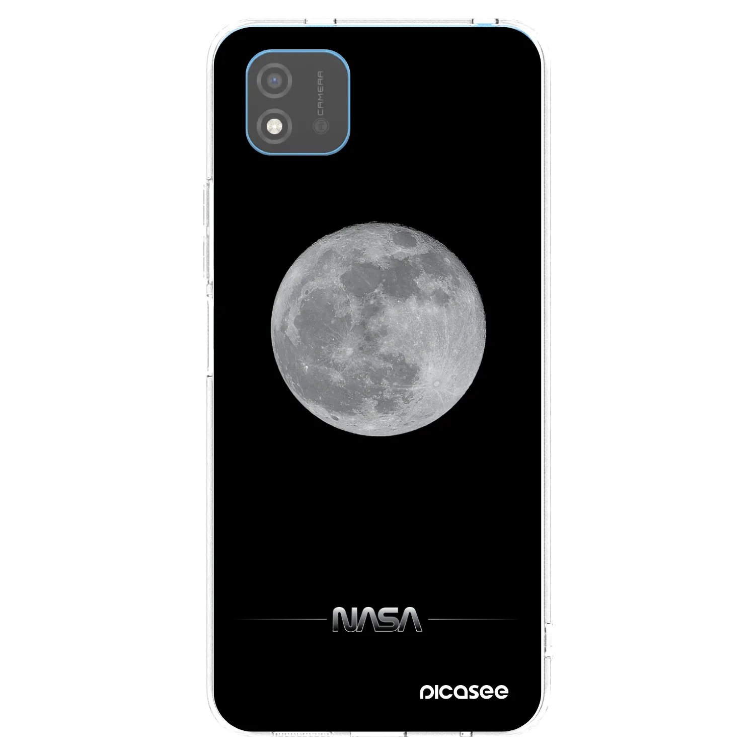 Picasee Realme C11 (2021) Hülle - Transparentes Silikon - Moon Minimal