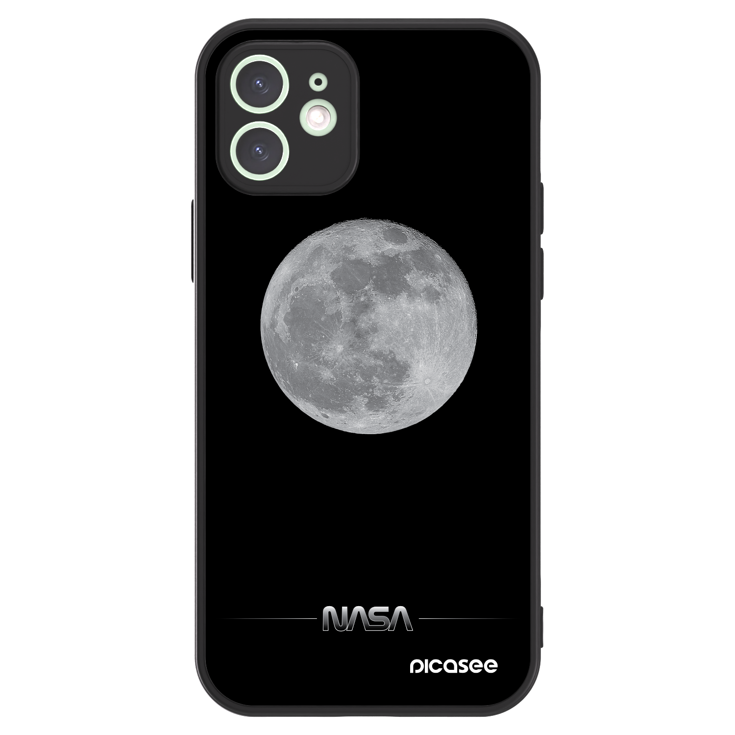 Picasee ULTIMATE CASE MagSafe für Apple iPhone 12 - Moon Minimal