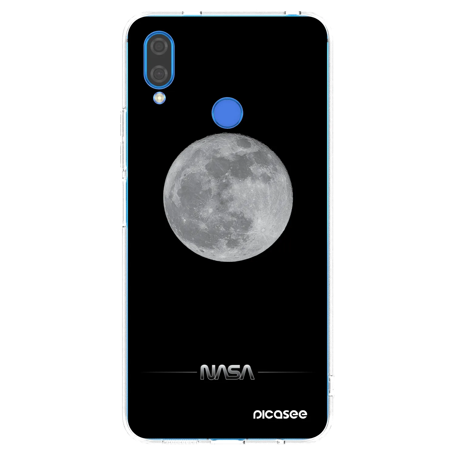 Picasee Huawei Nova 3 Hülle - Transparentes Silikon - Moon Minimal