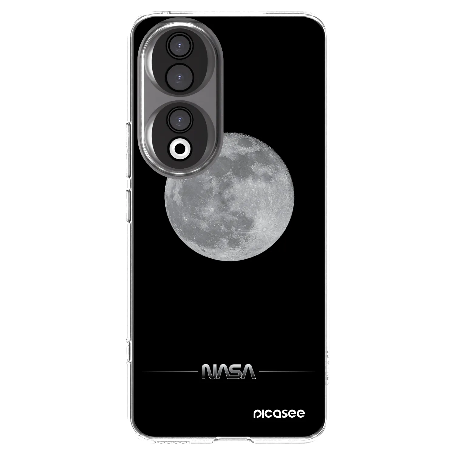 Picasee Honor 90 5G Hülle - Transparentes Silikon - Moon Minimal