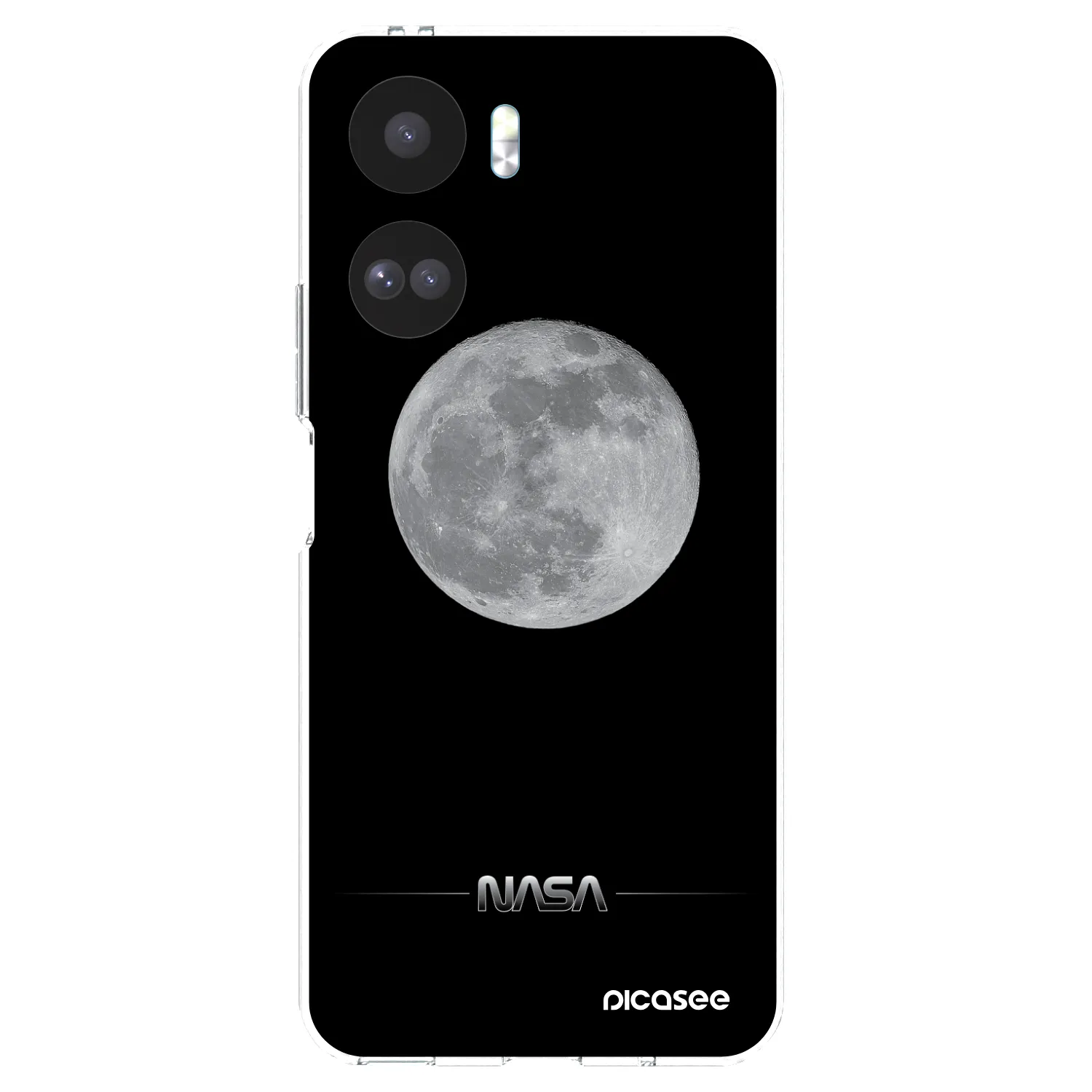 Picasee Honor 90 Lite 5G Hülle - Transparentes Silikon - Moon Minimal
