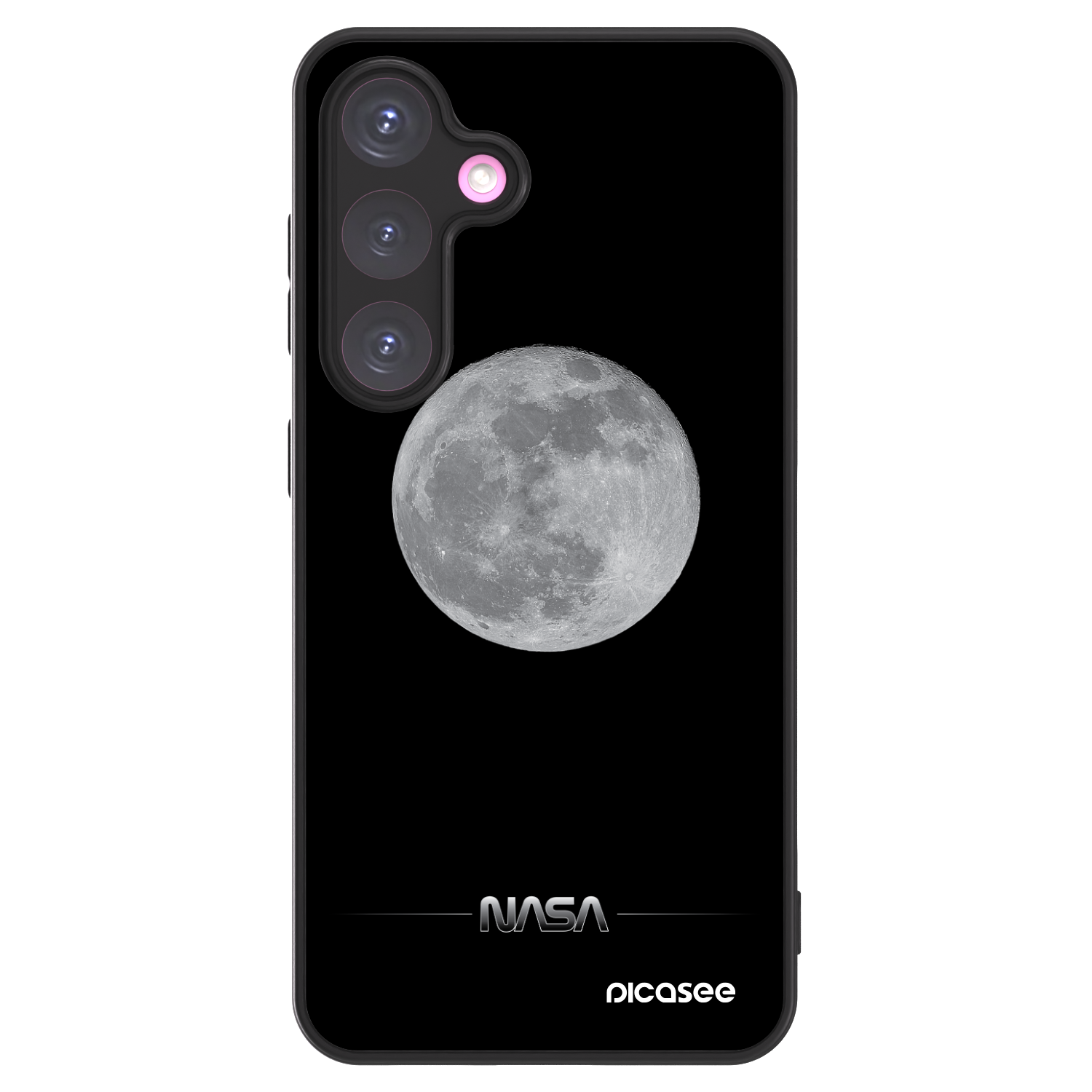 Picasee ULTIMATE CASE PowerShare für Samsung Galaxy S24+ S926B 5G - Moon Minimal