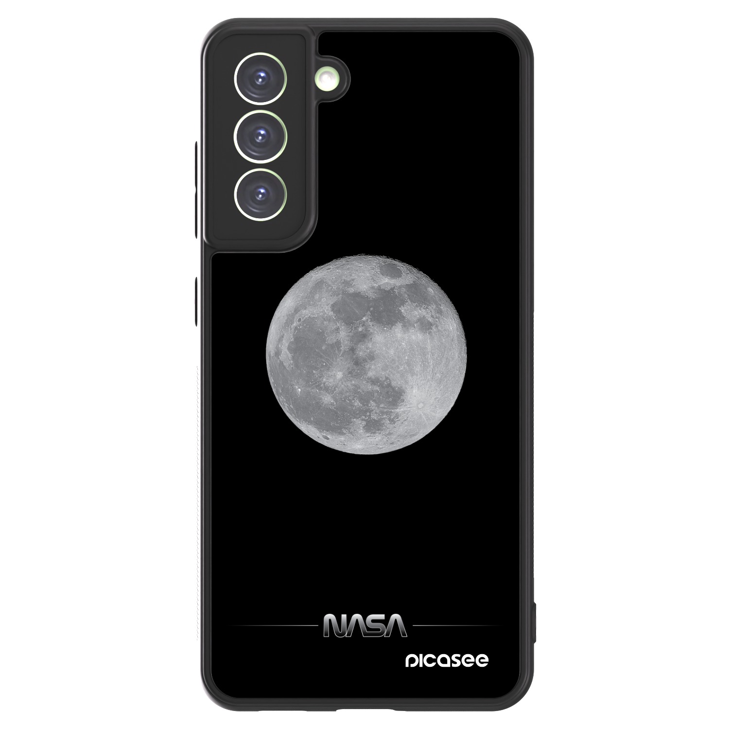 Picasee ULTIMATE CASE PowerShare für Samsung Galaxy S21 FE 5G - Moon Minimal