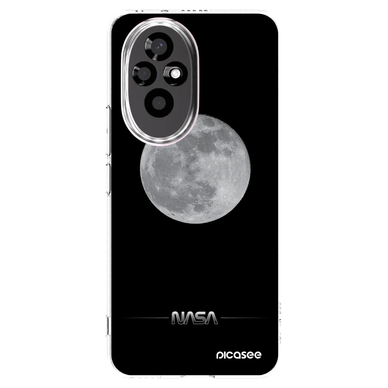 Picasee Honor 200 Pro 5G Hülle - Transparentes Silikon - Moon Minimal