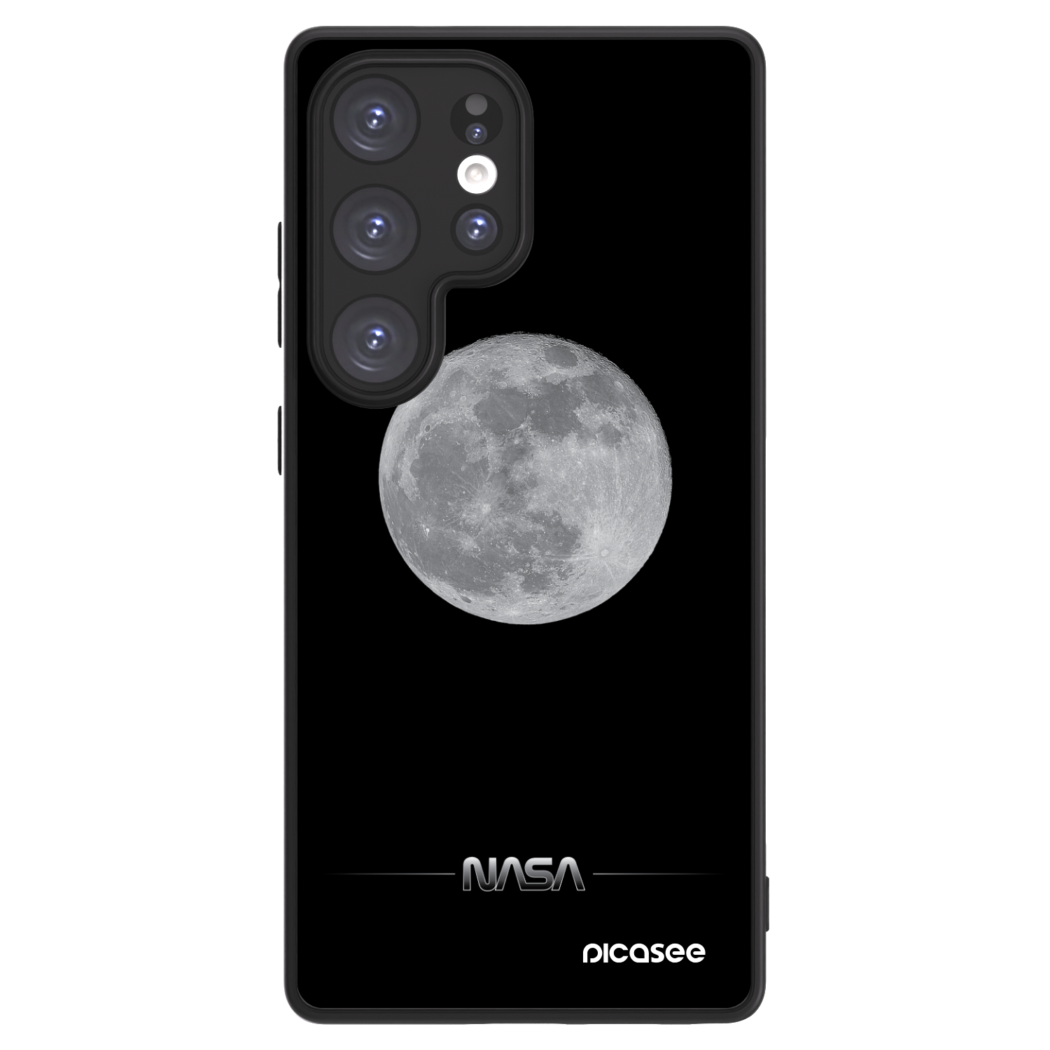 Picasee ULTIMATE CASE PowerShare für Samsung Galaxy S25 Ultra 5G - Moon Minimal