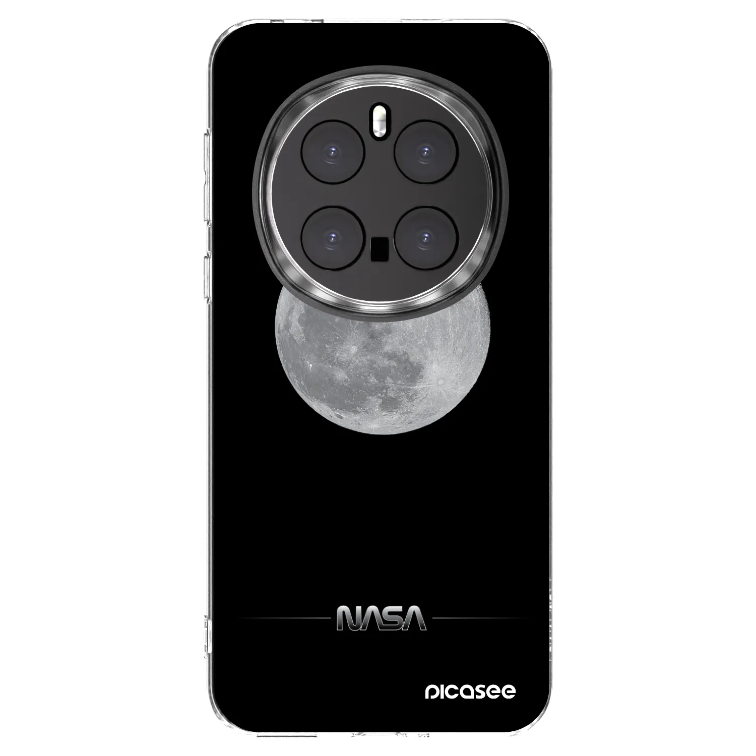 Picasee Honor Magic7 Pro 5G Hülle - Transparentes Silikon - Moon Minimal