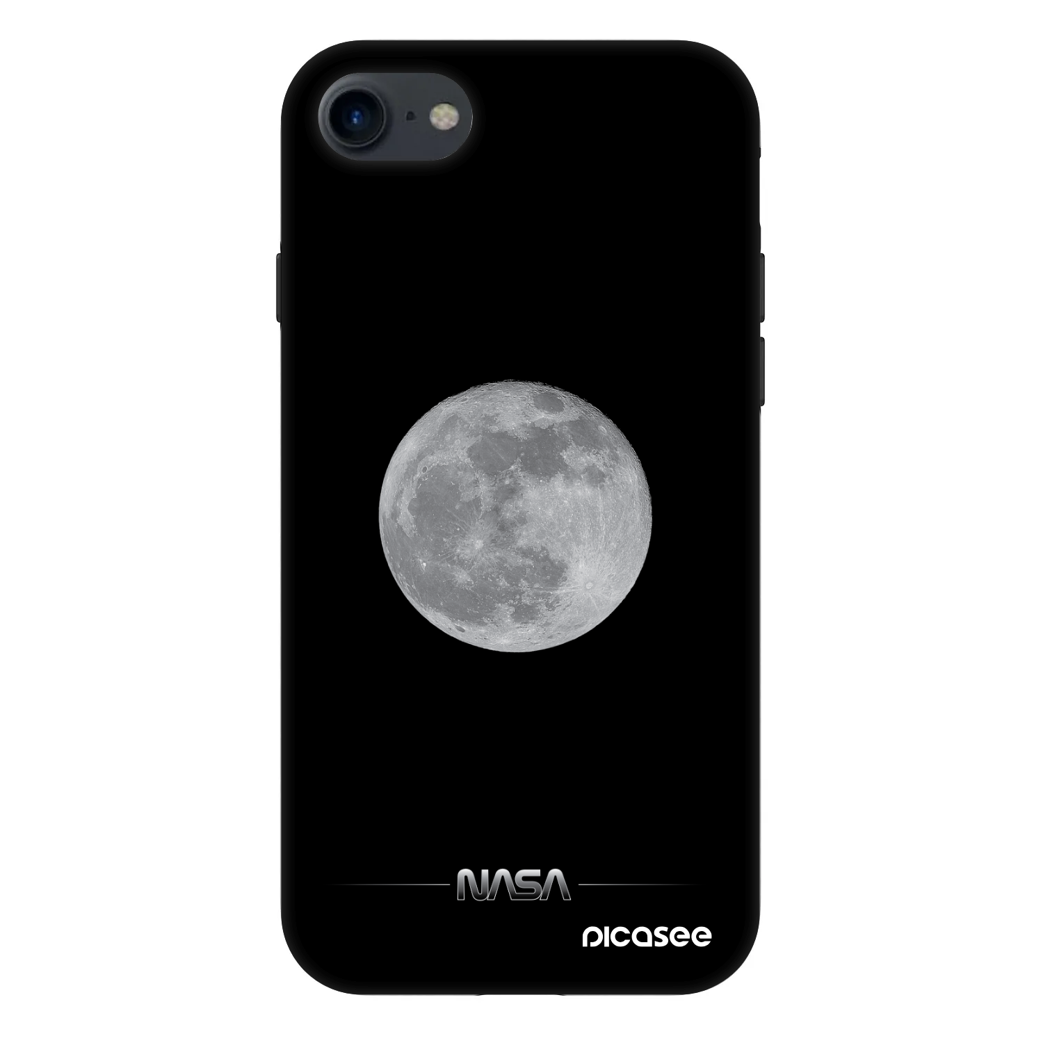 Picasee Fashion Case für Apple iPhone SE 2020 - Moon Minimal