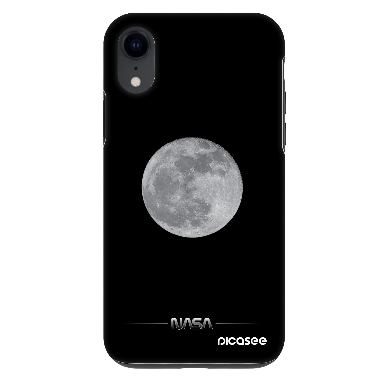 Picasee Fashion Case für Apple iPhone XR - Moon Minimal