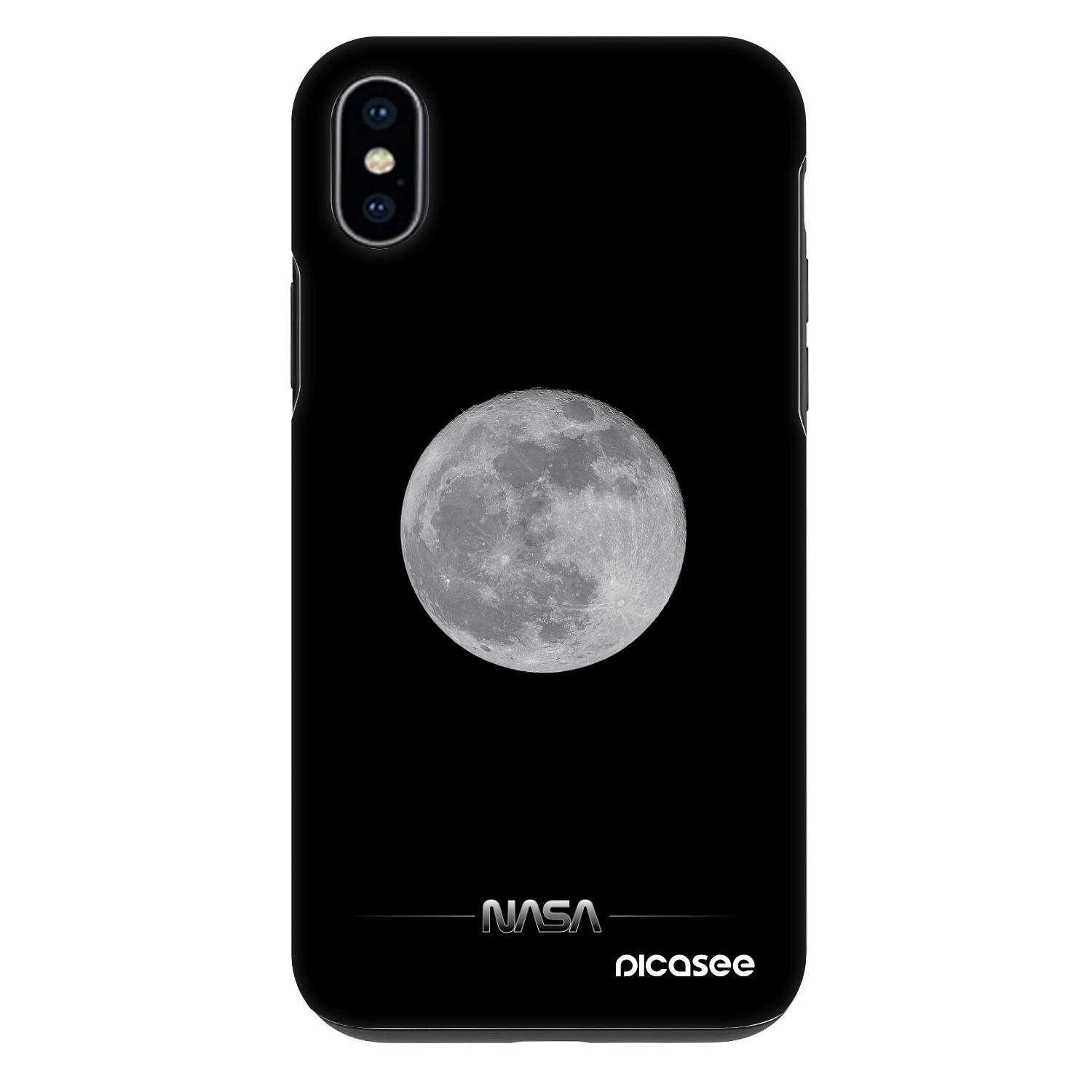 Picasee Fashion Case für Apple iPhone XS Max - Moon Minimal