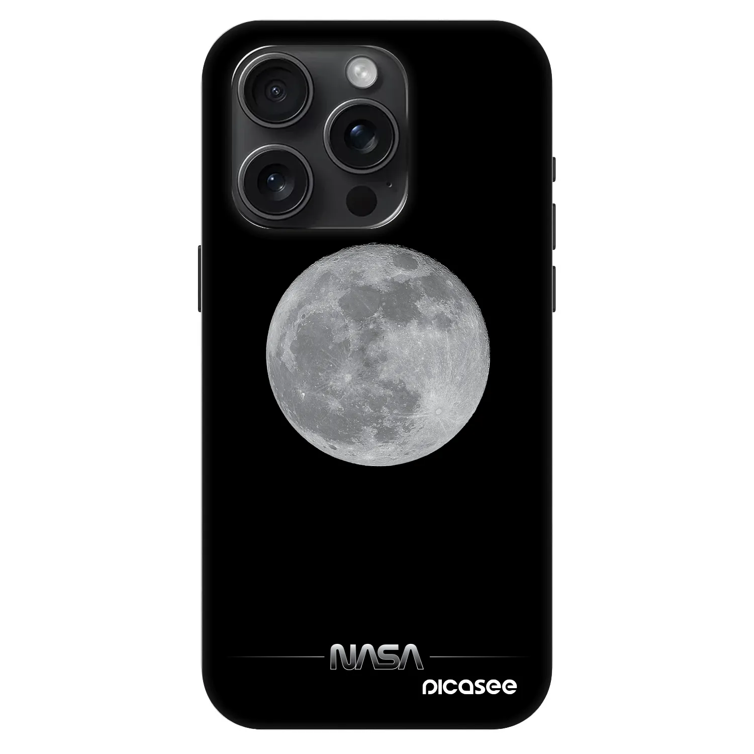 Picasee Fashion Case MagSafe für Apple iPhone 15 Pro - Moon Minimal