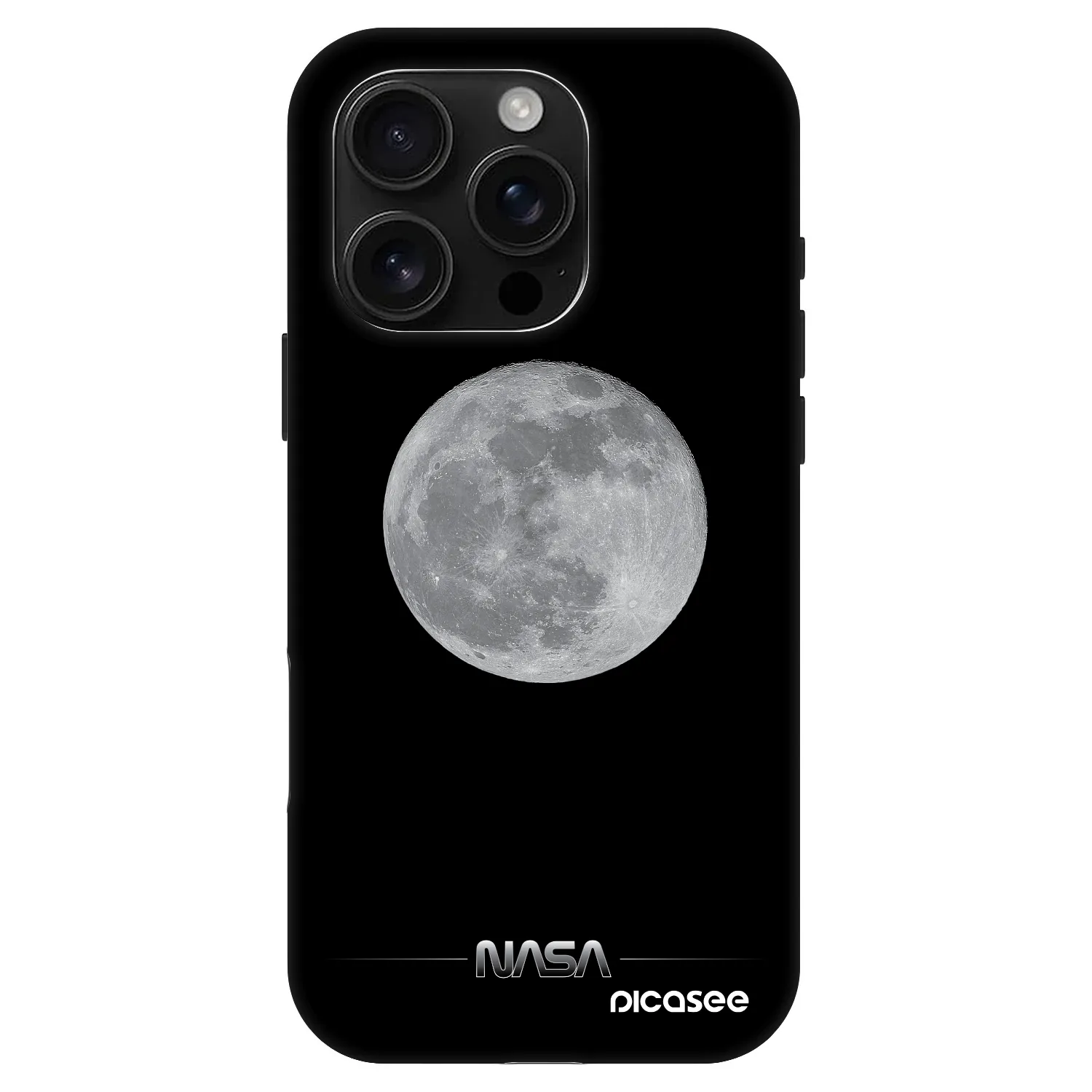 Picasee Fashion Case MagSafe für Apple iPhone 16 Pro - Moon Minimal