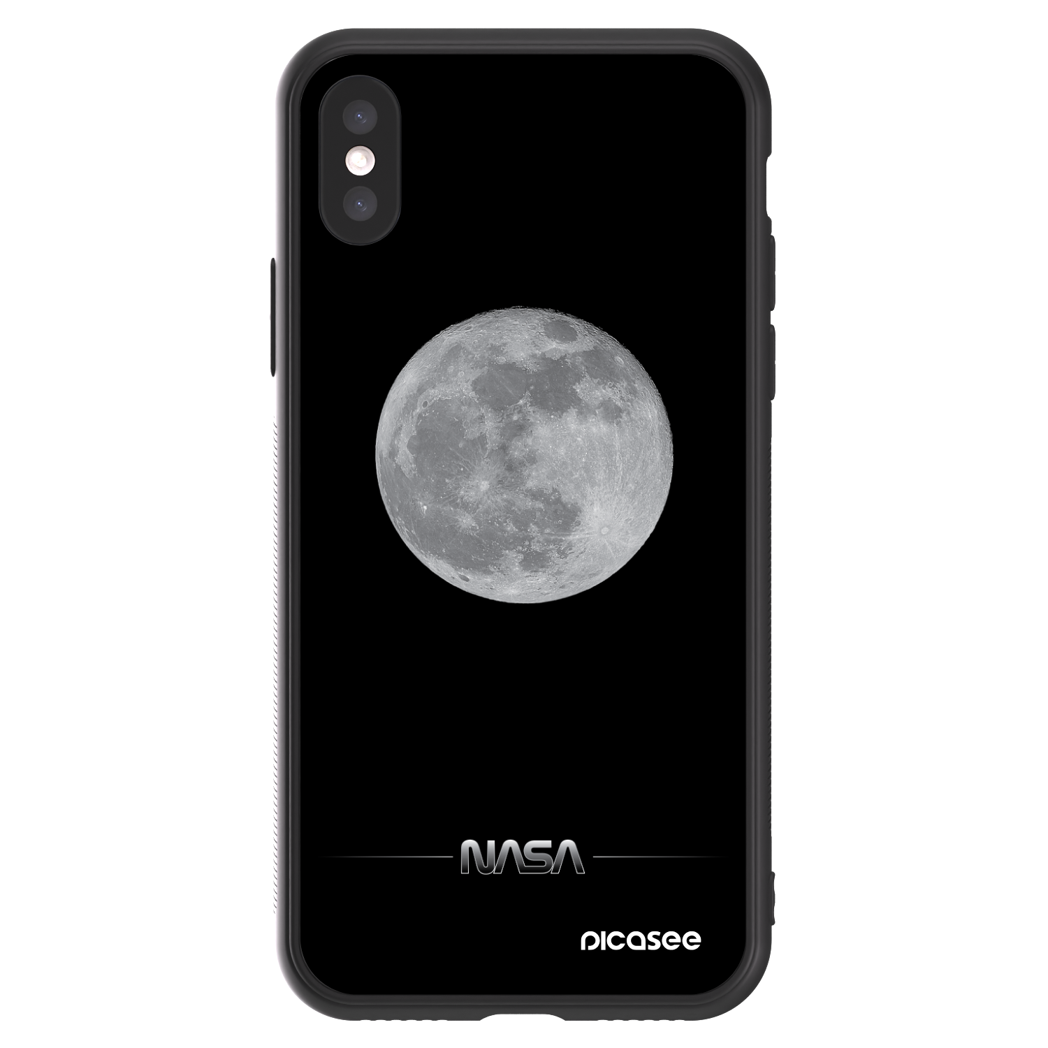 Picasee ULTIMATE CASE für Apple iPhone X/XS - Moon Minimal