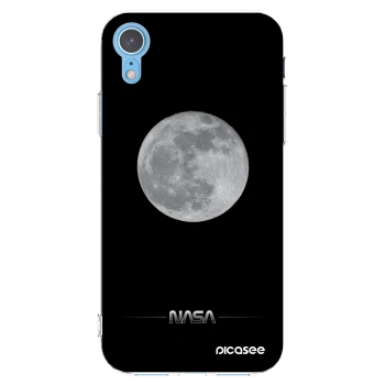 Picasee Apple iPhone XR Hülle - Transparentes Silikon - Moon Minimal