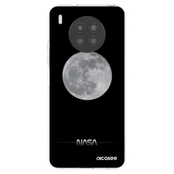 Picasee Huawei Nova 8i Hülle - Transparentes Silikon - Moon Minimal
